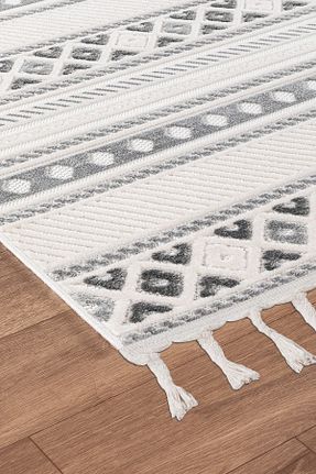 فرش طوسی آنتی باکتریال Valery Home - کد 833045633