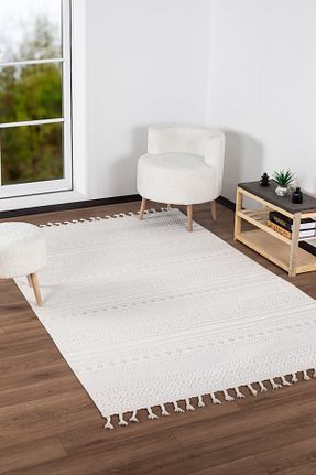 فرش سفید آنتی باکتریال Valery Home - کد 833045288