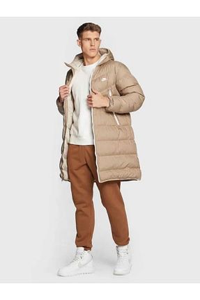 پالتو پشمی اسپرت بژ مردانه رگولار Nike - کد 781663543
