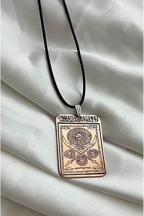 گردنبند جواهر نارنجی زنانه مس MerveninYaziAtolyesi - کد 823142393