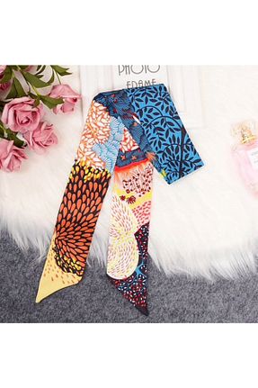دستمال گردن آبی زنانه پلی استر LWP Shop - کد 79991488
