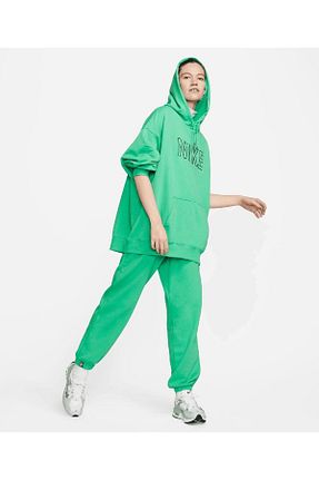 شلوار کرمگن سبز زنانه اورسایز Nike - کد 823652408