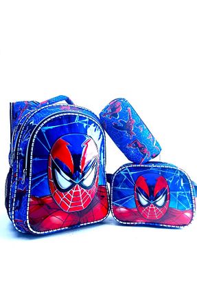کیف مدرسه آبی بچه گانه پارچه ای LUCKY BAG - کد 130350642