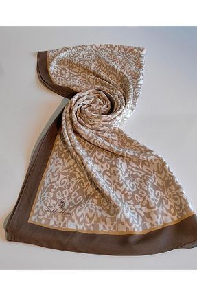 شال قهوه ای زنانه ویسکون Silk Home - کد 849935948