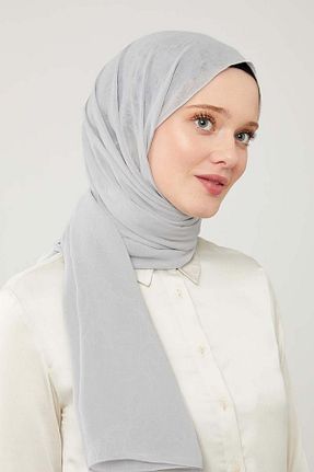 شال طوسی زنانه پلی استر Levidor - کد 849952645