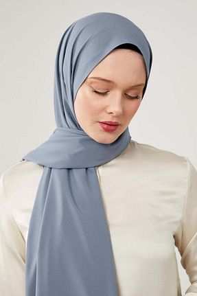 شال آبی زنانه پلی استر Levidor - کد 849952817