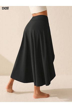 دامن مشکی زنانه بافتنی Genel Markalar - کد 849951137