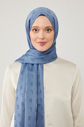 شال سرمه ای زنانه پلی استر Levidor - کد 849953864