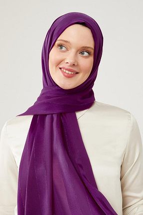 شال صورتی زنانه پلی استر Levidor - کد 849955334