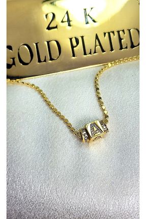 گردنبند جواهر طلائی زنانه روکش طلا WONDER TOUCH - کد 355365716
