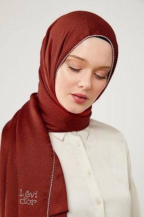 شال زرشکی زنانه Levidor - کد 849951987