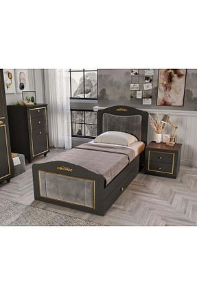 ست اتاق نوجوان طوسی MDF SEVENPAL MOBİLYA - کد 849986416