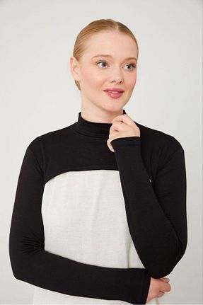 گردنی مشکی زنانه پنبه ای Melodi Scarf - کد 783062587
