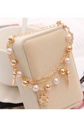 دستبند جواهر طلائی زنانه منجق MODAMAYS - کد 849985436