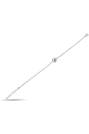 دستبند نقره طوسی زنانه 925 عیار Metay Silver - کد 850049847