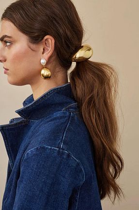 گیره سر طلائی زنانه New Obsessions - کد 801457037