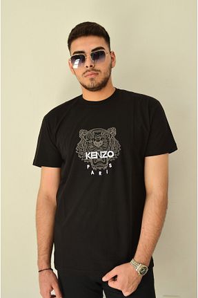 تیشرت مشکی زنانه اورسایز Mind Clothes - کد 850124805