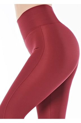 ساق شلواری زرشکی زنانه بافت Push and Up - کد 850099882