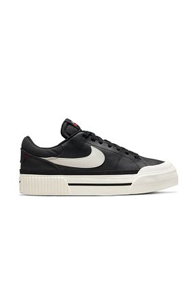کفش اسنیکر بژ زنانه بند دار Nike - کد 850473291