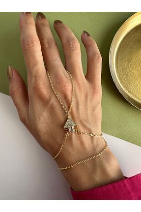 شاهمران جواهر طلائی زنانه روکش طلا ringbox - کد 846778031