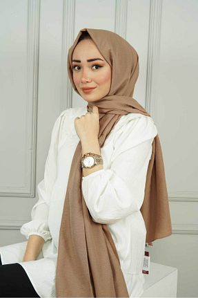 شال قهوه ای زنانه جاز Kamil Keskin - کد 96859080