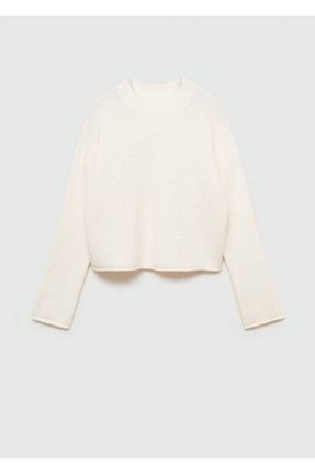 پلیور سفید بچه گانه ساده MANGO Kids - کد 850469721