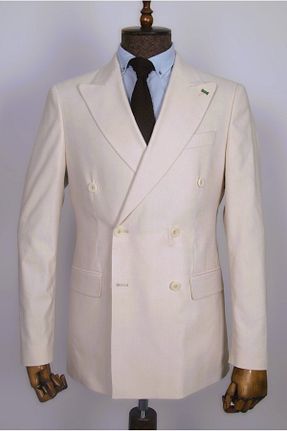 کت بژ مردانه Blazer MENOZI - کد 847645835