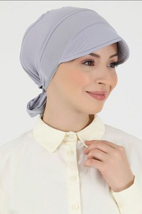 کلاه شنای حجاب طوسی زنانه Vera - کد 813631708