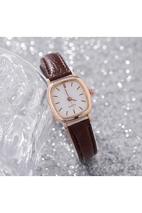 ساعت مچی قهوه ای زنانه 20-25 میلی متر QUARTZ - کد 850492036