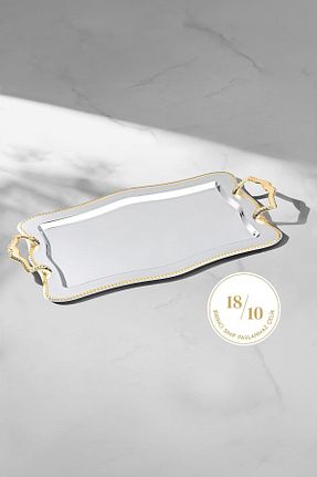 سینی طلائی استیل ضد زنگ Nehir - کد 734380608