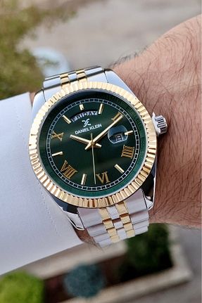 ساعت مچی طلائی مردانه 44 میلی متر Daniel Klein - کد 850480674