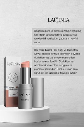 رژ لب قهوه ای مات Lacinia - کد 841261404
