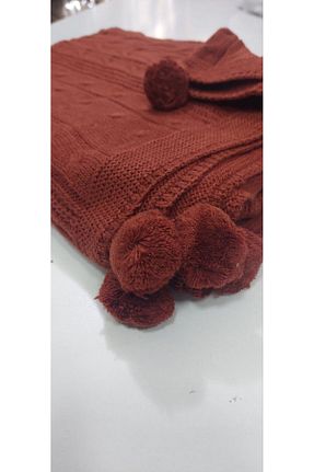 پتو تکنفره قهوه ای اکریلیک BALADI HOME - کد 850498488