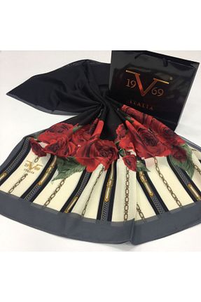 شال مشکی زنانه پلی استر 19V69 ITALIA - کد 138730731