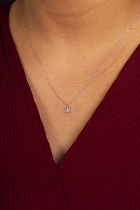 گردنبند نقره زنانه 925 عیار klas gümüş - کد 850548992