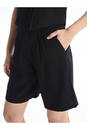 شلوارک و برمودا مشکی زنانه پارچه KOOR - کد 850532899