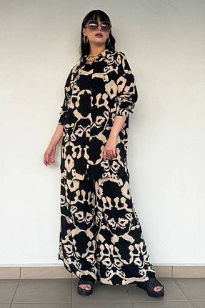 ست بالاتنه و پائین تنه بژ زنانه بافتنی Saklı Butik - کد 844581371