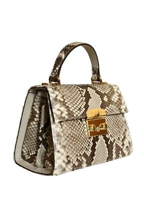 کیف دوشی بژ زنانه چرم مصنوعی Platin - کد 832660627