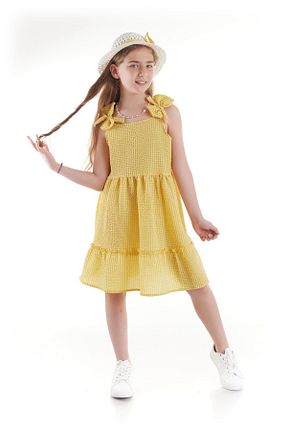 لباس زرد بچه گانه بافتنی AHENGİM - کد 820993404