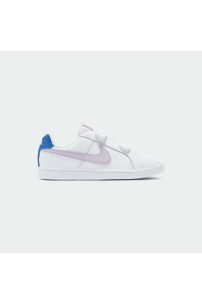 کفش اسنیکر سفید بچه گانه چرم اصل Nike - کد 850543235