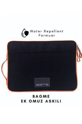 کیف لپ تاپ و مدارک مشکی زنانه چرم مصنوعی KraftCover - کد 850548137