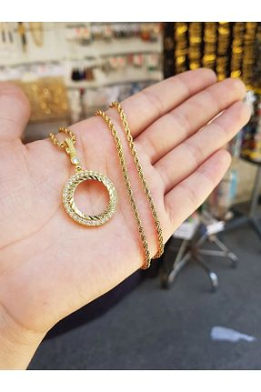 گردنبند استیل ( فولاد ) طلائی زنانه استیل (فولاد) barisiva gold - کد 699262672