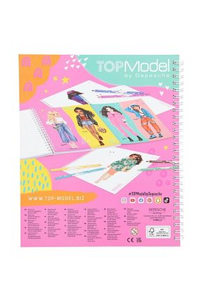 کتاب های رنگ آمیزی رنگی Top Model - کد 343807490