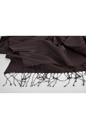 شال سرمه ای زنانه پنبه پلی استر KROREN - کد 102360954