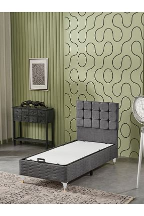 تختخواب جک دار طوسی تکنفره beehanem - کد 850313715