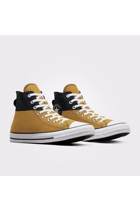 کفش اسنیکر زرد زنانه بند دار Converse - کد 850407639