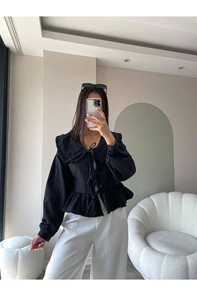 پیراهن مشکی زنانه رگولار Ekim Store - کد 834288164