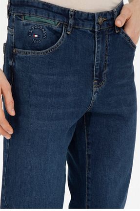 شلوار جین آبی مردانه پاچه لوله تفنگی U.S. Polo Assn. - کد 823587964