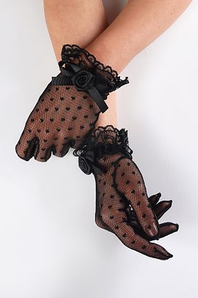 دستکش مشکی زنانه SeddA - کد 850491048