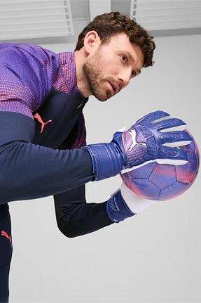 دستکش دروازه بانی آبی بچه گانه Puma - کد 850537711
